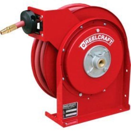 REELCRAFT Reelcraft 4625 OLP 3/8"x25'  300 PSI Premium Duty All Steel Spring Retractable Compact Hose Reel 4625 OLP